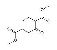 dimethyl 2-oxocyclohexane-1,4-dicarboxylate Structure