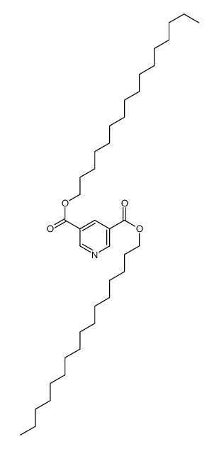dihexadecyl pyridine-3,5-dicarboxylate Structure