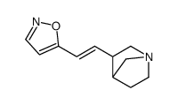 5-[2-(1-azabicyclo[2.2.1]heptan-3-yl)ethenyl]-1,2-oxazole Structure