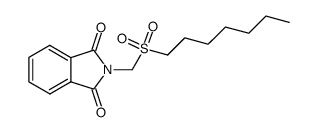 N-(heptane-1-sulfonylmethyl)-phthalimide Structure