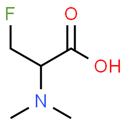 Alanine, 3-fluoro-N,N-dimethyl- (9CI) structure