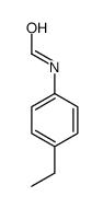 N-(4-乙基苯基)甲酰胺结构式