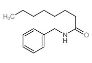 N-benzyloctanamide Structure