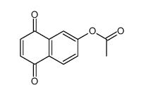 (5,8-dioxonaphthalen-2-yl) acetate结构式