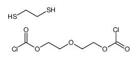 2-(2-carbonochloridoyloxyethoxy)ethyl carbonochloridate,ethane-1,2-dithiol结构式
