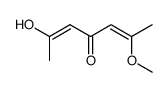 (5Z)-2-hydroxy-6-methoxyhepta-2,5-dien-4-one Structure