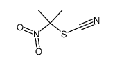 2-nitro-2-thiocyanatopropane Structure