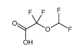2-difluoromethoxy-2,2-difluoroacetic acid Structure
