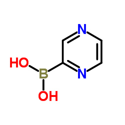 吡嗪-2-硼酸结构式