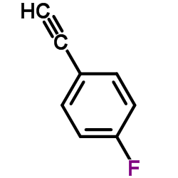 4-Fluorophenylacetylene Structure