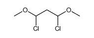 1,3-dimethoxy-1,3-dichloropropane Structure
