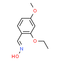 Benzaldehyde, 2-ethoxy-4-methoxy-, oxime (9CI)结构式