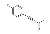 4-(4-bromophenyl)but-3-yn-2-one Structure
