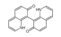 8-(7-oxo-1H-quinolin-8-yl)-1H-quinolin-7-one结构式
