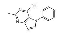 2-methyl-7-phenyl-3H-purin-6-one结构式