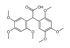 bis-(2,4,5-trimethoxy-phenyl)-acetic acid Structure