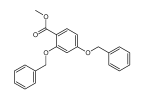 methyl 2,4-dibenzyloxybenzoate结构式