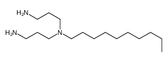 N,N-bis(3-aminopropyl)decylamine Structure