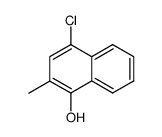 4-chloro-2-methyl-[1]naphthol Structure