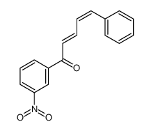 1-(3-nitrophenyl)-5-phenylpenta-2,4-dien-1-one结构式