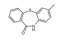 7-methyldibenzo<1,4>thiazepin-11(10H)-one Structure