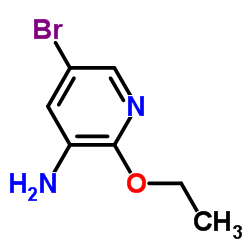 5-溴-2-乙氧基吡啶-3-胺结构式