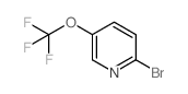 2-溴-5-三氟甲氧基吡啶结构式