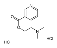 2-(dimethylamino)ethyl pyridine-3-carboxylate,dihydrochloride Structure