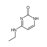 2(1H)-Pyrimidinone, 4-(ethylamino)- (9CI) Structure