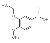 3-乙氧基-4-甲氧基苯硼酸结构式