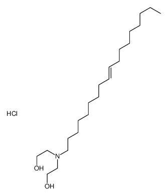 (Z)-2,2'-(octadec-9-enylimino)bisethanol hydrochloride structure