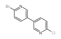 6-溴-6’-氯-3,3’-联吡啶结构式