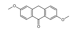 2,6-dimethoxy-9-anthrone结构式
