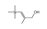 2-methyl-3-trimethylsilylprop-2-en-1-ol Structure