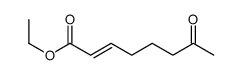 ethyl 7-oxooct-2-enoate结构式