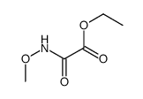 ethyl 2-(methoxyamino)-2-oxoacetate Structure