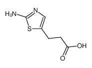 3-(2-amino-thiazol-5-yl)-propionic acid Structure