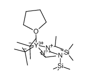 Y(N,N'-diisopropyl-N'-bis(trimethylsilyl)guanidinate)(t-Bu)2(THF) Structure