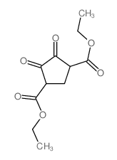 4,5-二氧代-环戊烷-1,3-二羧酸 二乙酯结构式