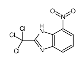 4-nitro-2-(trichloromethyl)-1H-benzimidazole Structure