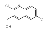 2,6-二氯喹啉-3-甲醇结构式