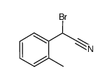 BENZENEACETONITRILE, .ALPHA.-BROMO-2-METHYL- structure