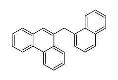 9-(naphthalen-1-ylmethyl)phenanthrene结构式