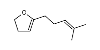 5-(4'-methyl-3'-pentenyl)-2,3-dihydrofuran Structure