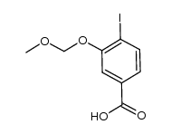 4-iodo-3-(methoxymethoxy)benzoic acid Structure
