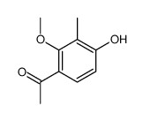 1-(4-hydroxy-2-methoxy-3-methylphenyl)ethanone结构式
