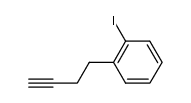 1-(but-3-yn-1-yl)-2-iodobenzene Structure