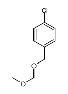 1-chloro-4-(methoxymethoxymethyl)benzene Structure
