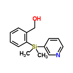 2-[二甲基(3-吡啶基)硅烷]苄醇图片