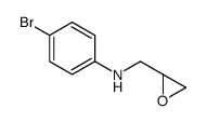 (R)-4-溴-N-(环氧乙烷-2-甲基)苯胺结构式